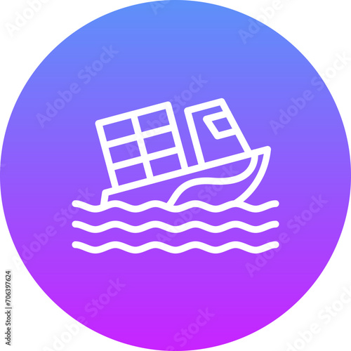 Boat Sink Icon