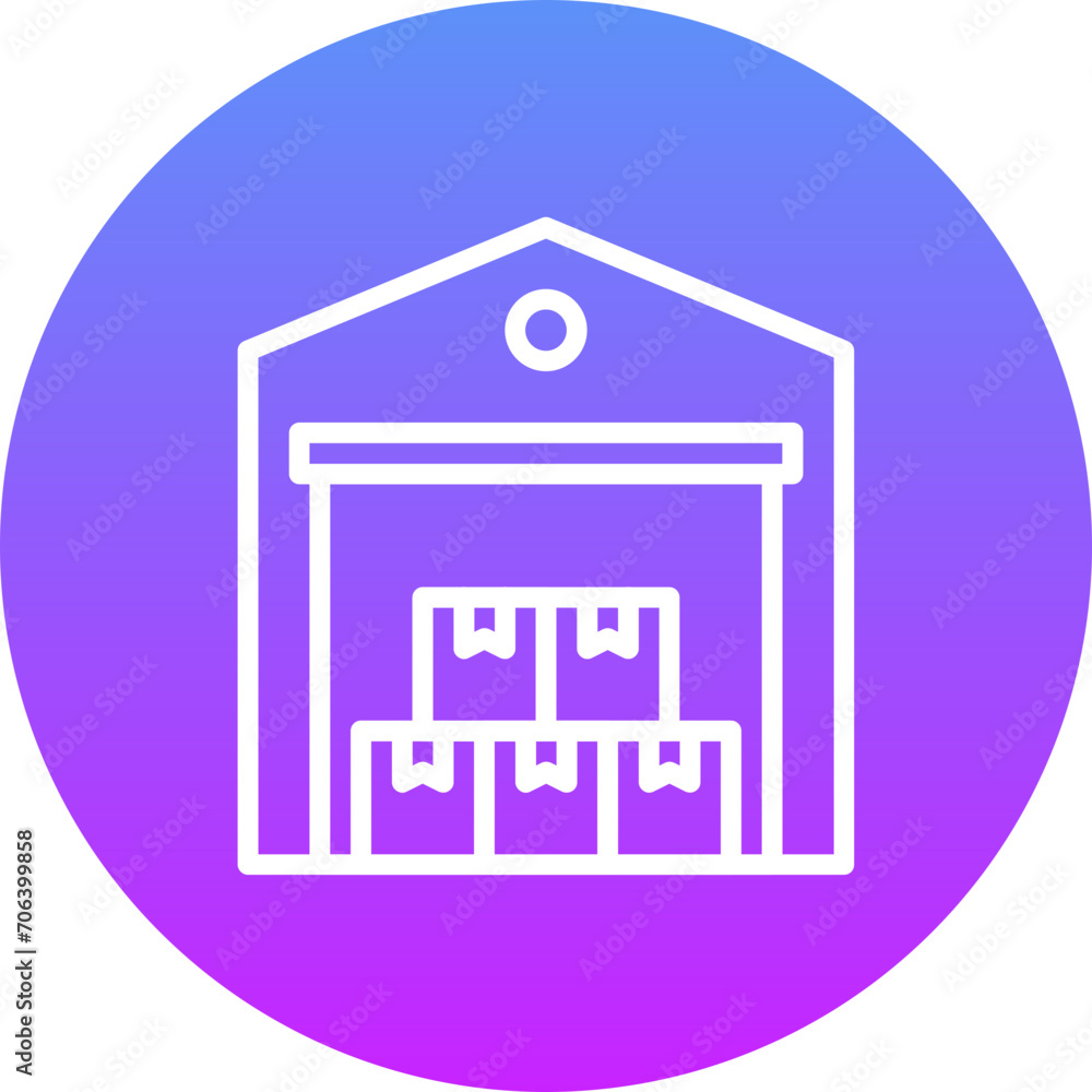 Warehouse Icon Warehouse Icon