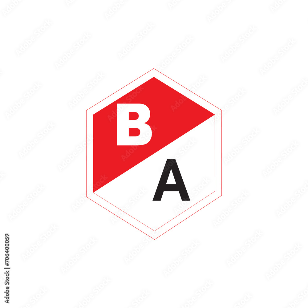 sign on a white background letter logo sign on a white background letter logo