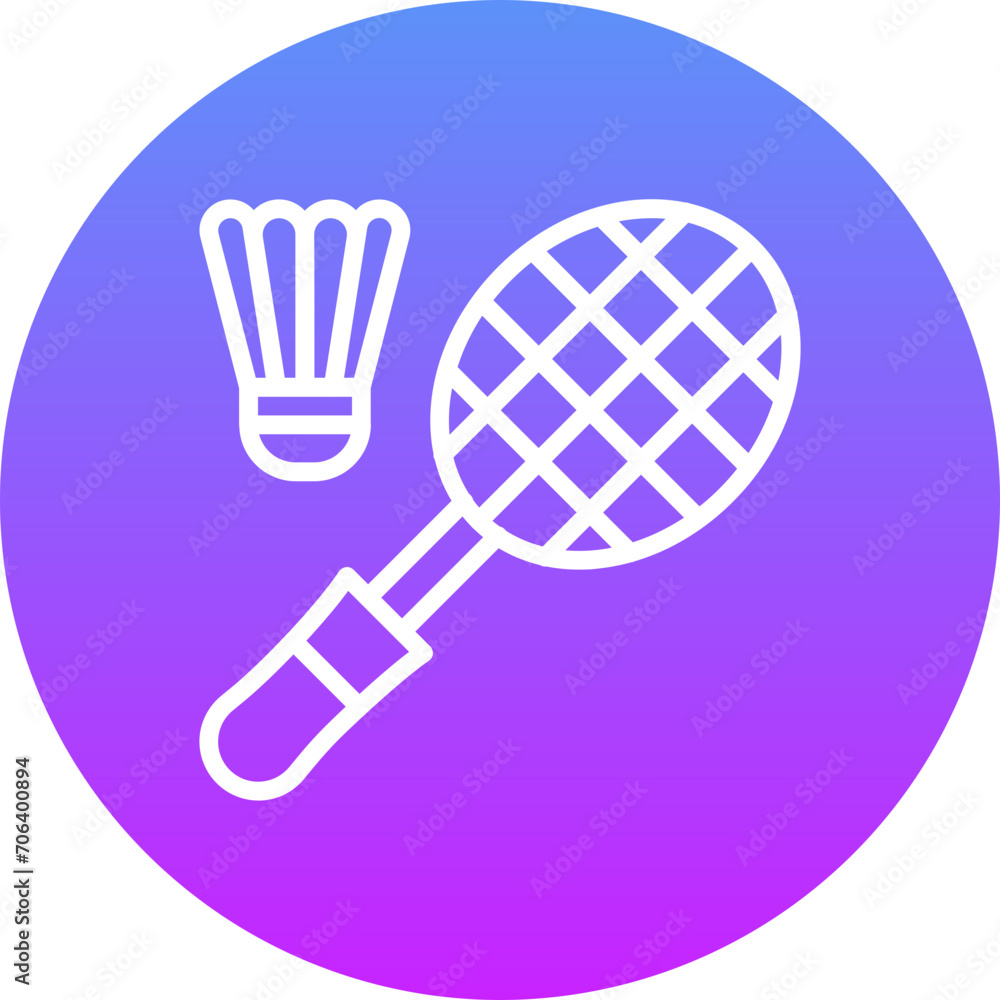 Badminton Icon