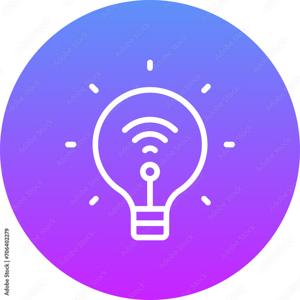 Smart Lighting Icon Smart Lighting Icon