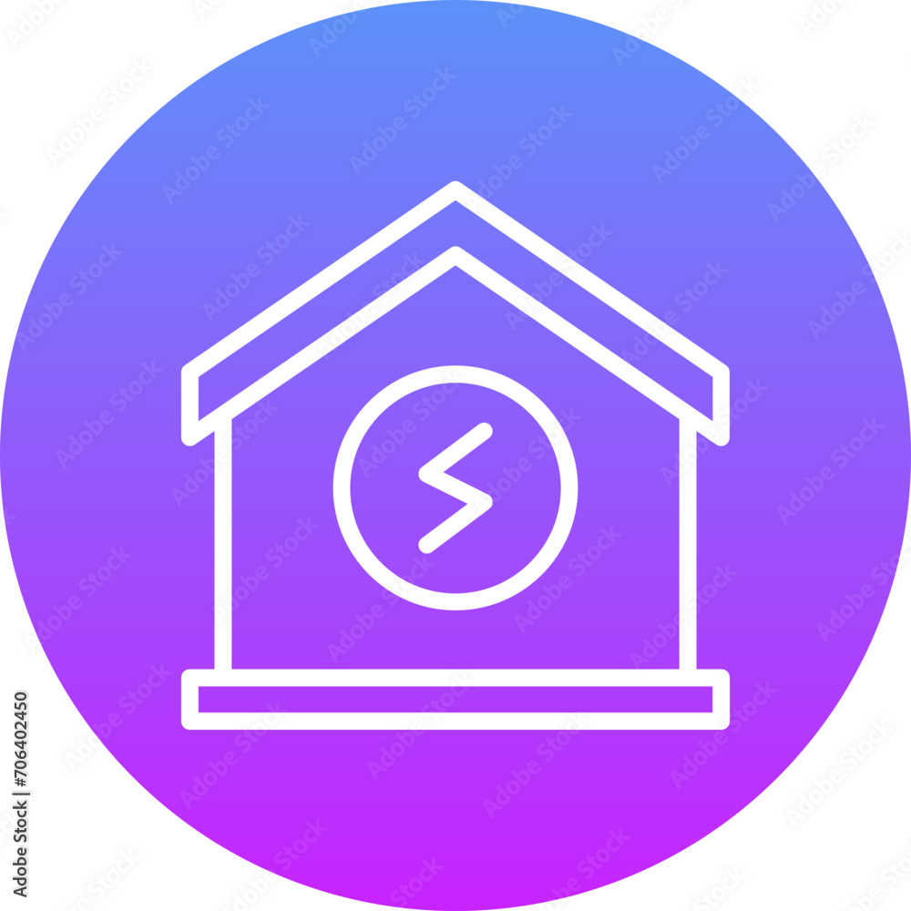 Obraz premium Smart House Icon