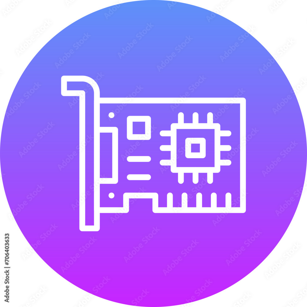 Network Interface Card Icon Network Interface Card Icon