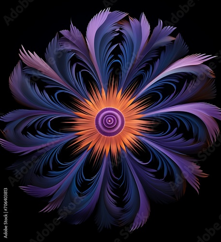 Floral Whirlwind: Captivating Spiral Floral Background Design, Blossom Spiral: Intricate Floral Pattern in Spiraling Motion, Petal Swirl: Enchanting Floral Spiral Background. © George Designpro