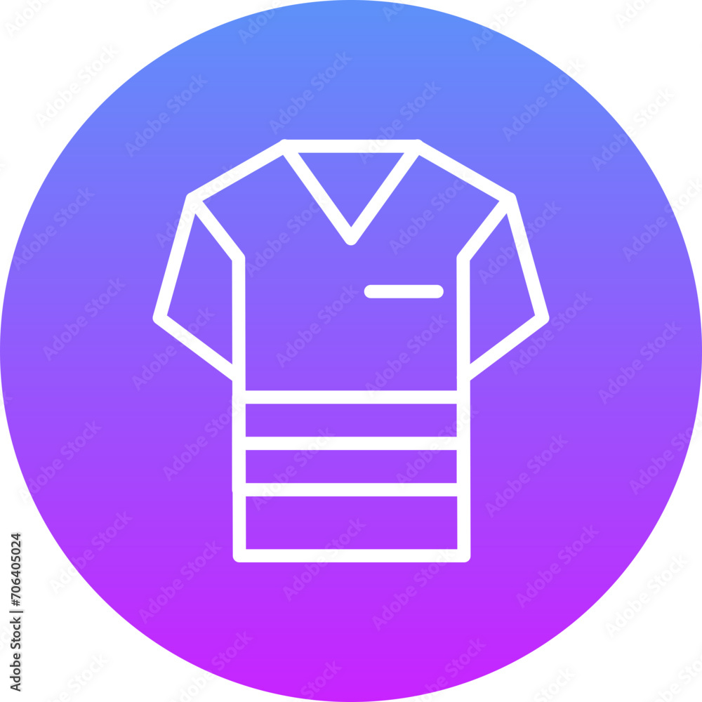 V Neck Shirt Icon V Neck Shirt Icon