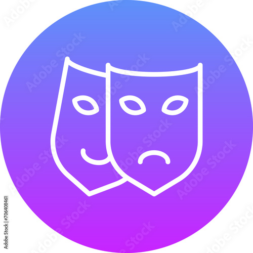 Theatre Mask Icon