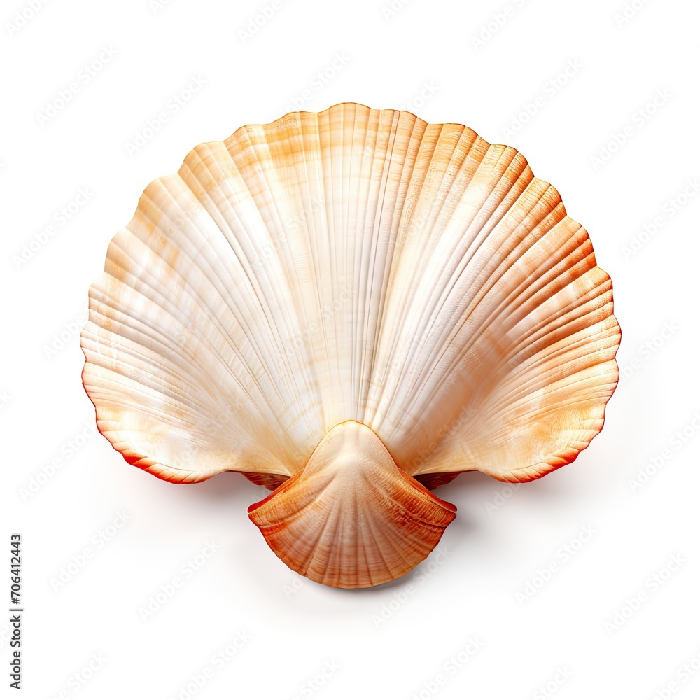 shell fish isolated on white shell fish isolated on white