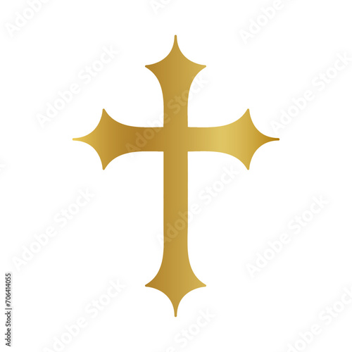 Christian cross Celtic cross Crucifix, christian cross, christianity, gold, golden cross vector