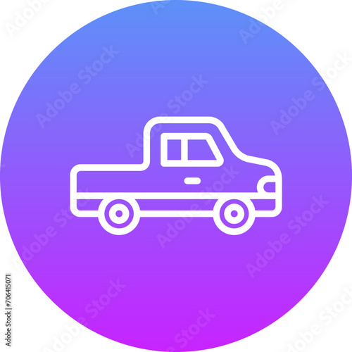 Pickup Truck Icon