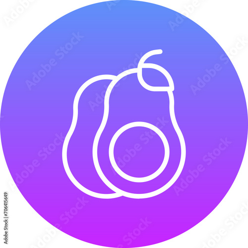 Avocado Icon