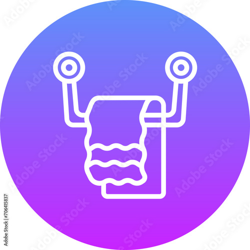 Bath Towel Icon