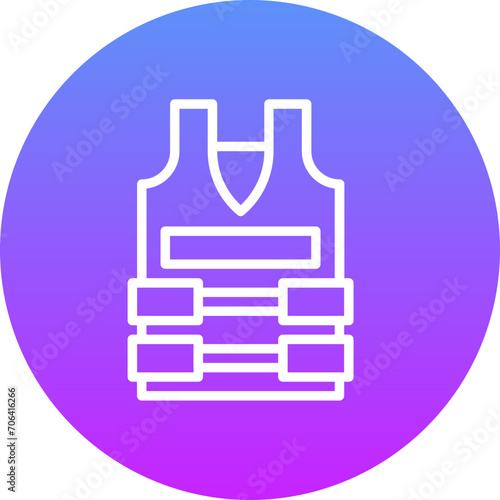 Bullet Proof Vest Icon
