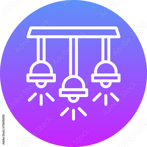 Ceiling Lamp Icon