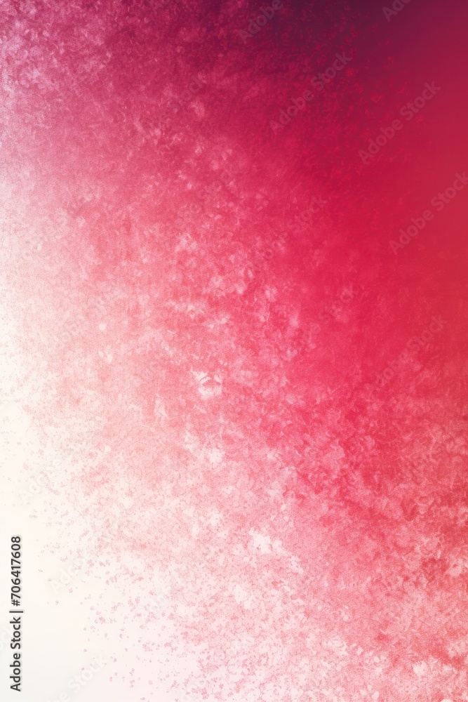 Crimson white grainy background, abstract blurred color gradient noise texture