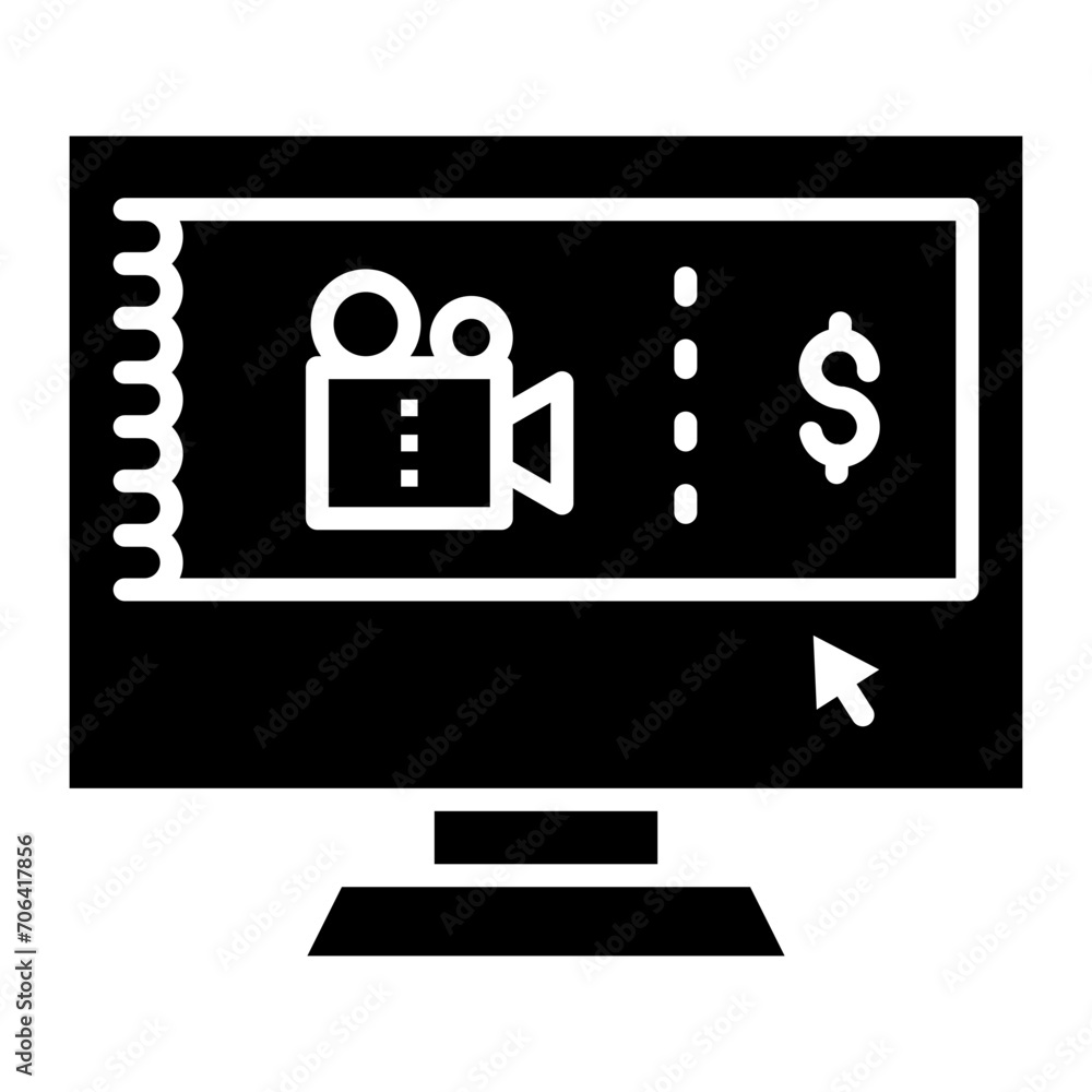 Online Cinema Booking Icon of Cinema iconset. Online Cinema Booking Icon of Cinema iconset.
