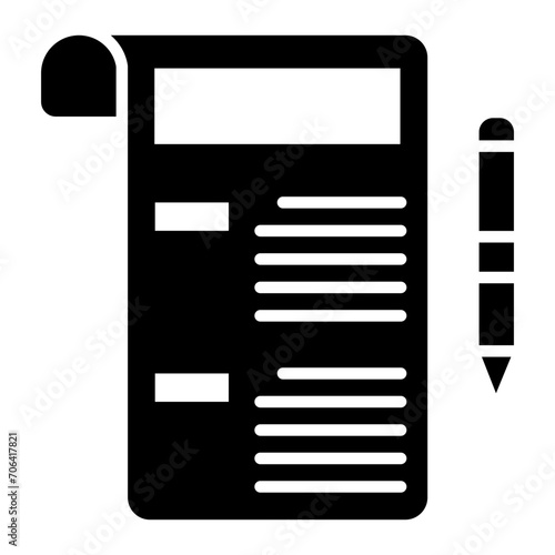 Script Icon of Cinema iconset.