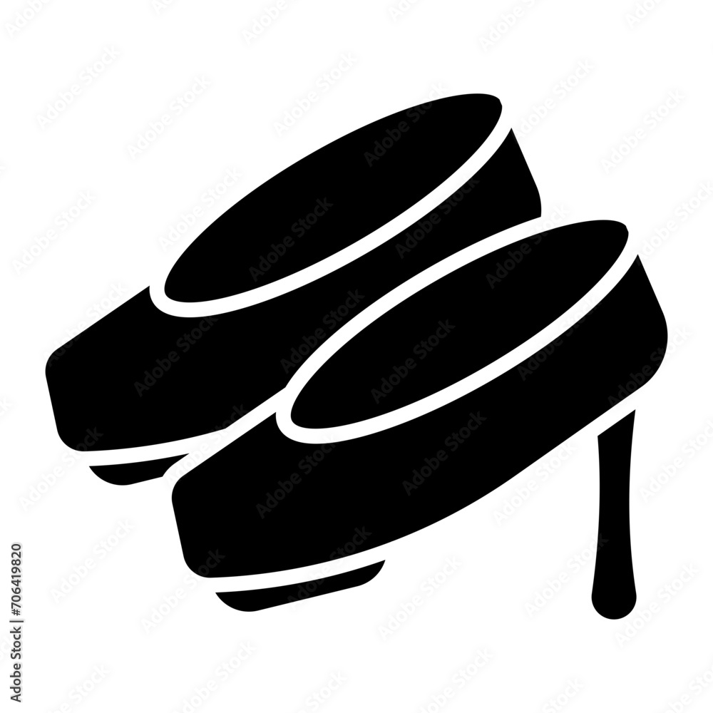 High Heels Icon of Wedding iconset. High Heels Icon of Wedding iconset.