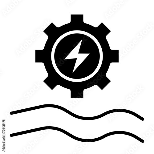 Hydro Power Icon of Renewable Energy iconset.