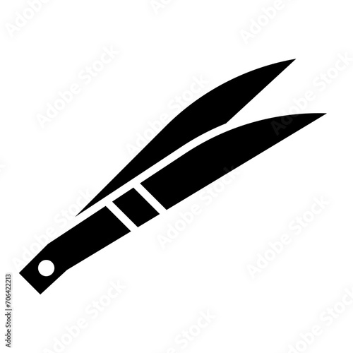Tweezers Icon of Hair Salon iconset.