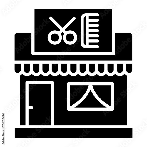 Barber Shop Icon of Hair Salon iconset.