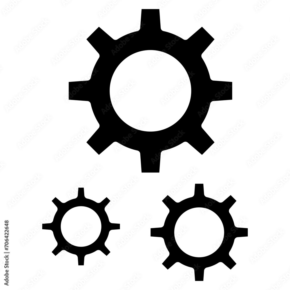 Gears Icon of Engineering iconset.