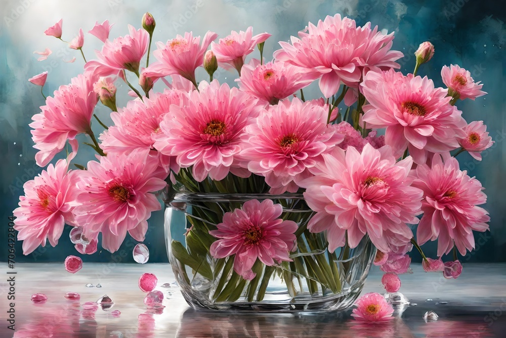 flowers in vase flowers in vase