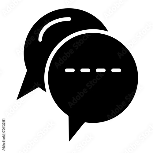 Bubble Chat Icon of Diplomacy iconset.