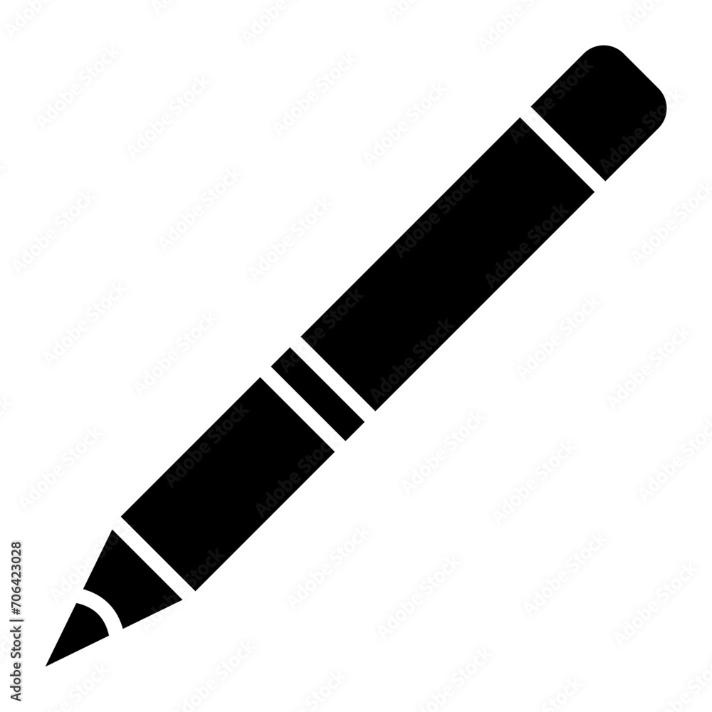 Pencil Icon of Office Stationery iconset. Pencil Icon of Office Stationery iconset.