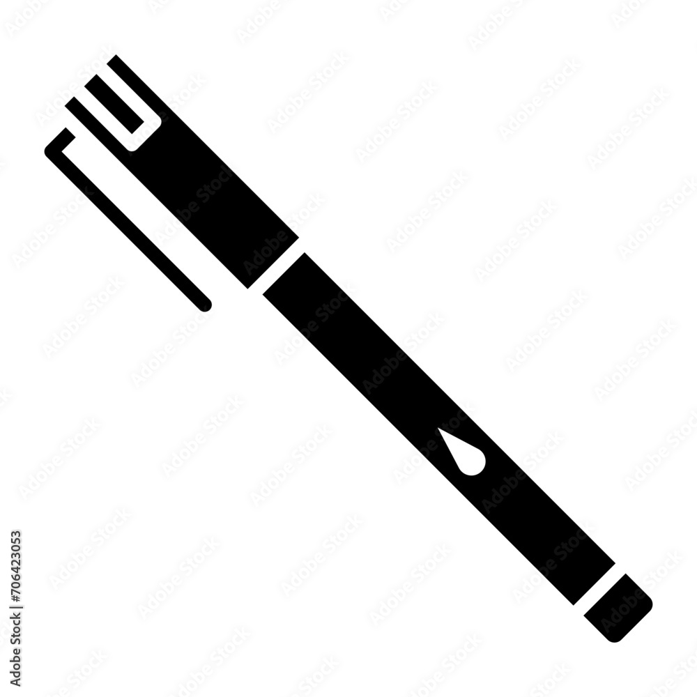 Marker Icon of Office Stationery iconset. Marker Icon of Office Stationery iconset.