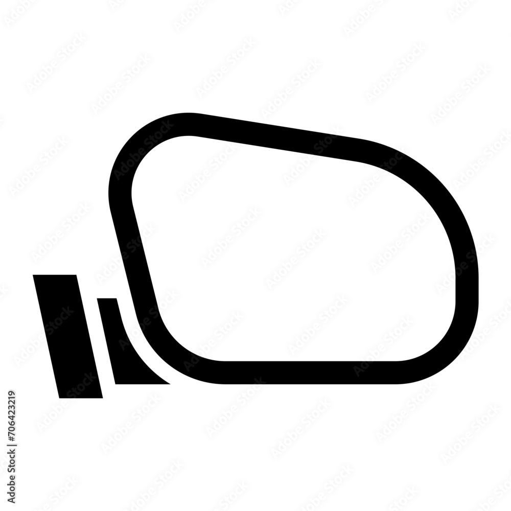 Side Mirror Icon of Car Repair iconset. Side Mirror Icon of Car Repair iconset.