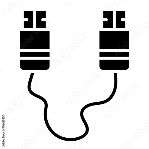 Hdmi Cable Icon of Computer and Hardware iconset.