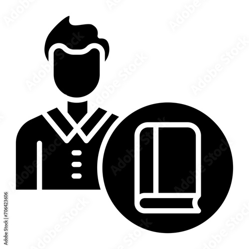 Library Man Icon of Library iconset.