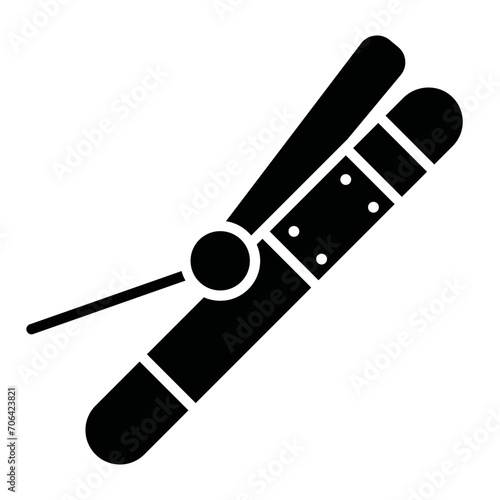 Hair Straightener Icon of Cosmetics iconset.