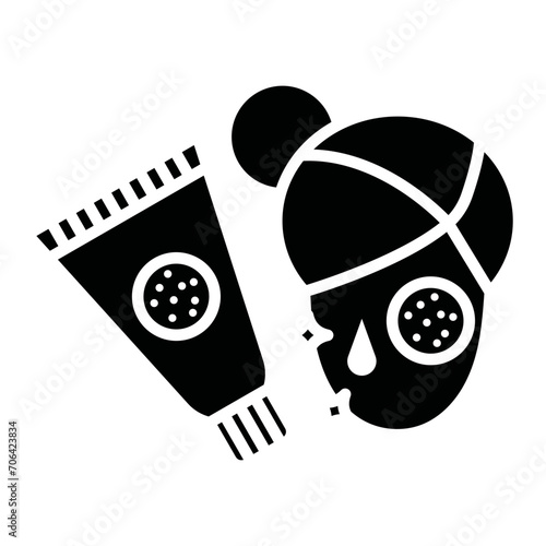 Face Scrub Icon of Cosmetics iconset.