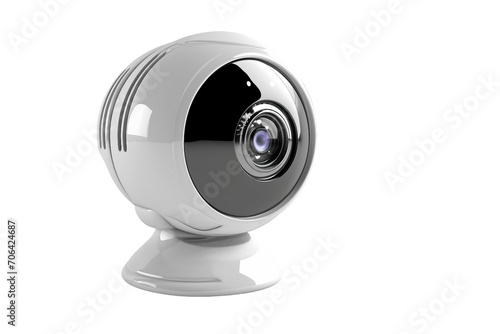 Webcam isolated on transparent background