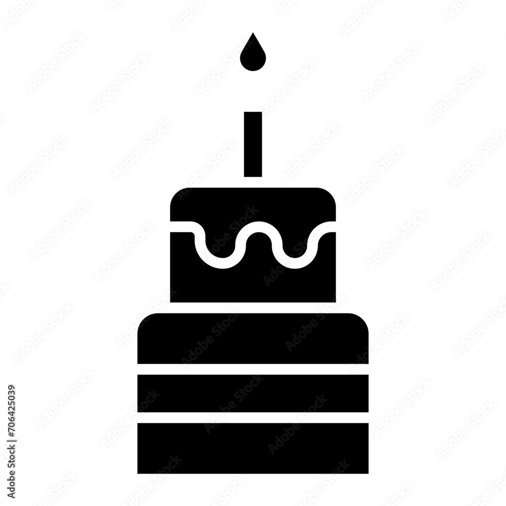Two Layered Cake Icon of Party and Celebration iconset. Two Layered Cake Icon of Party and Celebration iconset.