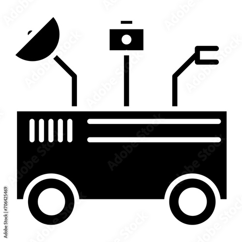 Mars Rover Icon of Space Technology iconset.