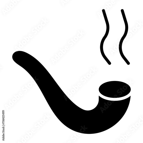 Smoking Pipe Icon of Pirate iconset.