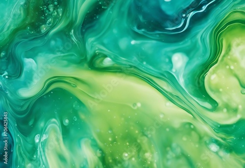 Abstract watercolor paint background by teal color blue and green with liquid fluid texture for background