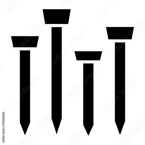 Nails Icon of Construction Tools iconset.