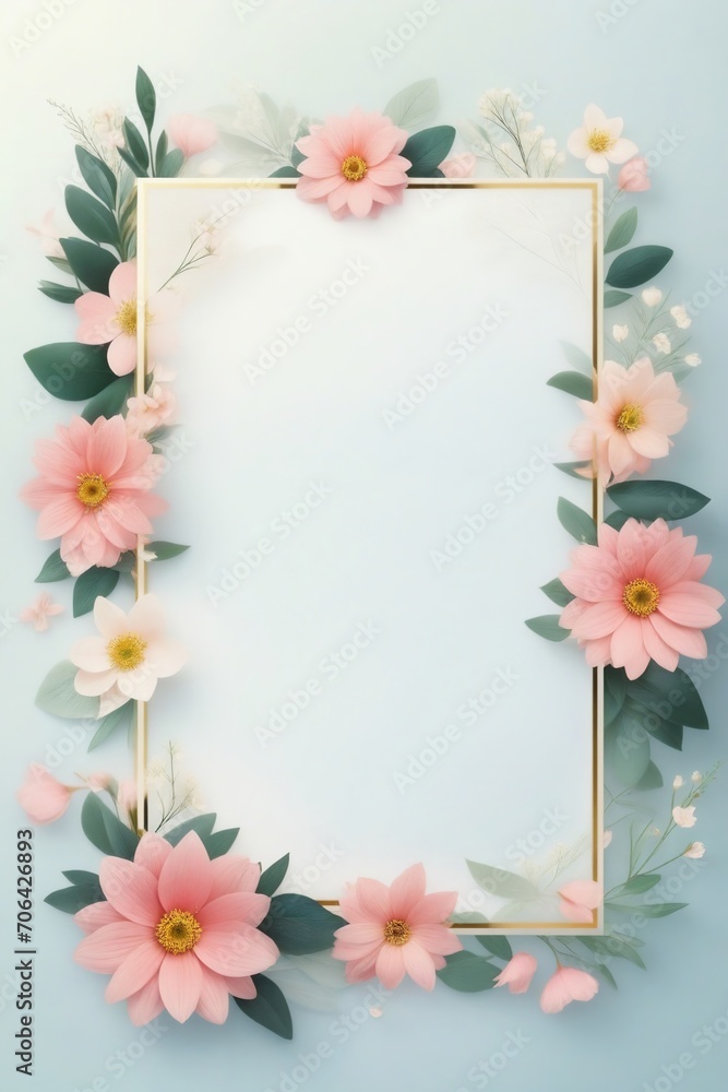 Plant and Flower Theme Design Template