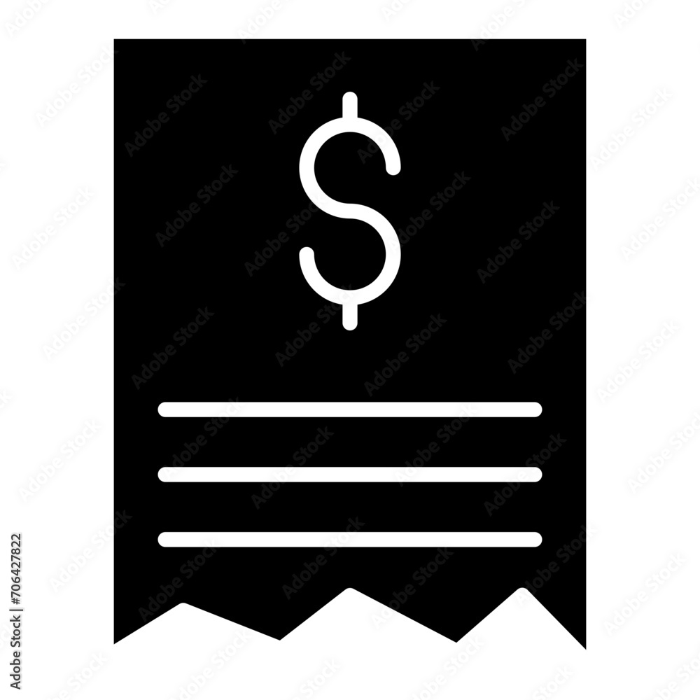 Receipt Icon of Business & Economy iconset. Receipt Icon of Business & Economy iconset.
