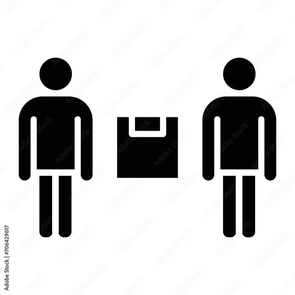 Delivery Discussion Icon of Delivery and Logistics iconset. Delivery Discussion Icon of Delivery and Logistics iconset.
