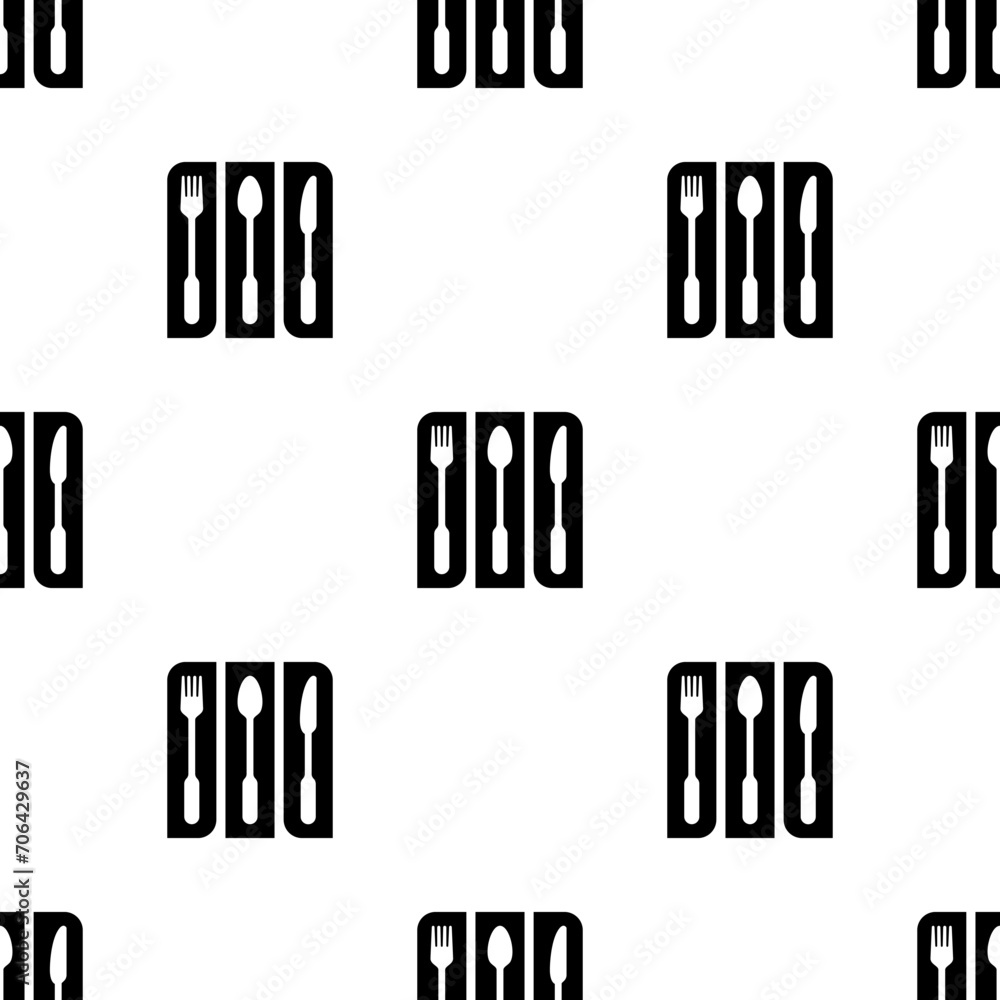 Fork Knife Spoon Icon Seamless Pattern M_2212003 Fork Knife Spoon Icon Seamless Pattern M_2212003