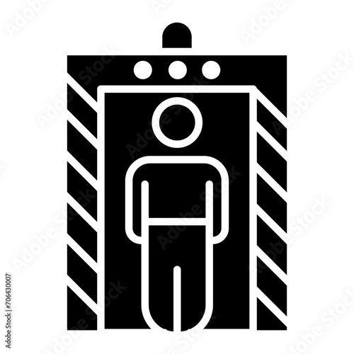 Metal Detector Icon of Emergency Services iconset.
