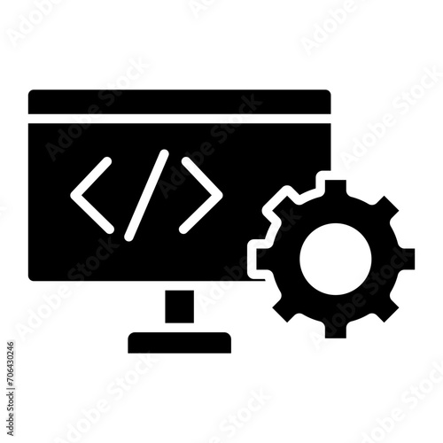 Web Development Icon of Coding and Development iconset.