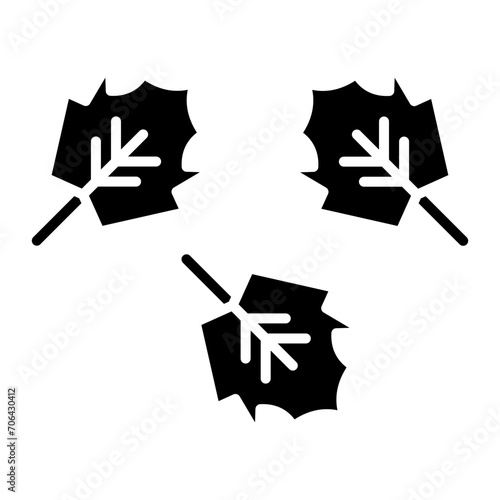 Leaves Falling Icon of Autumn iconset.