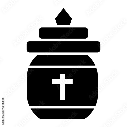 Urn Icon of Funeral iconset.