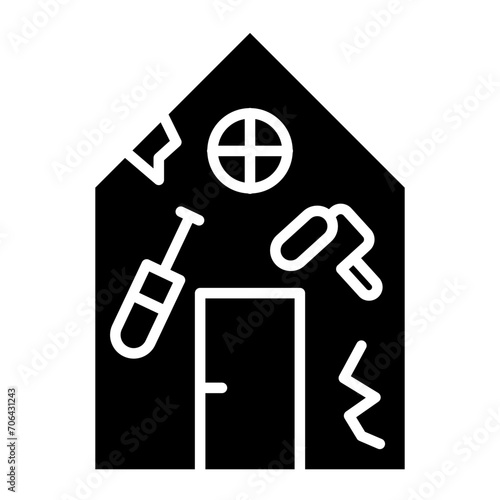 House Renovation Icon of Real Estate iconset.