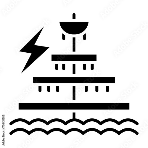 Ocean Energy Icon of Sustainable Energy iconset.